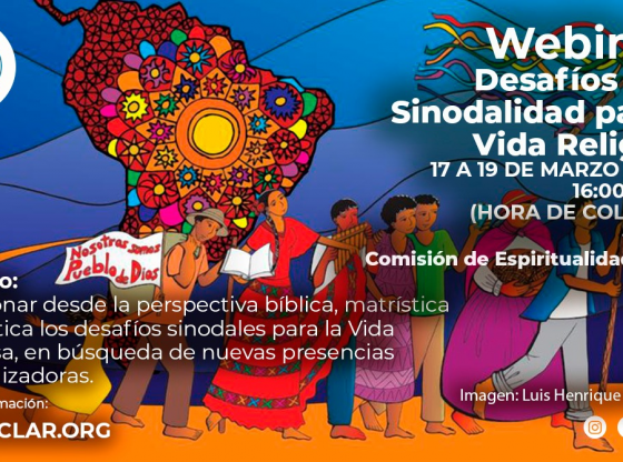 Webinars Desafíos De La Sinodalidad Para La Vida Religiosa – Conferre