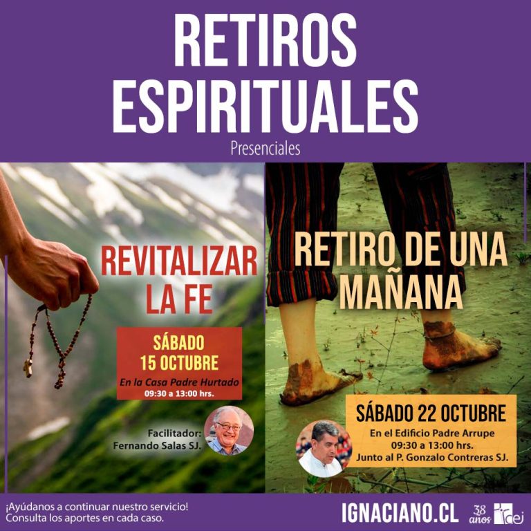 Retiros y Ejercicios Espirituales 20222023 Centro de Espiritualidad