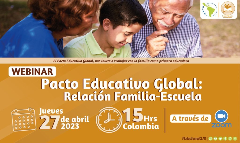 Webinar Pacto Educativo Global: Relación Familia-Escuela – Conferre