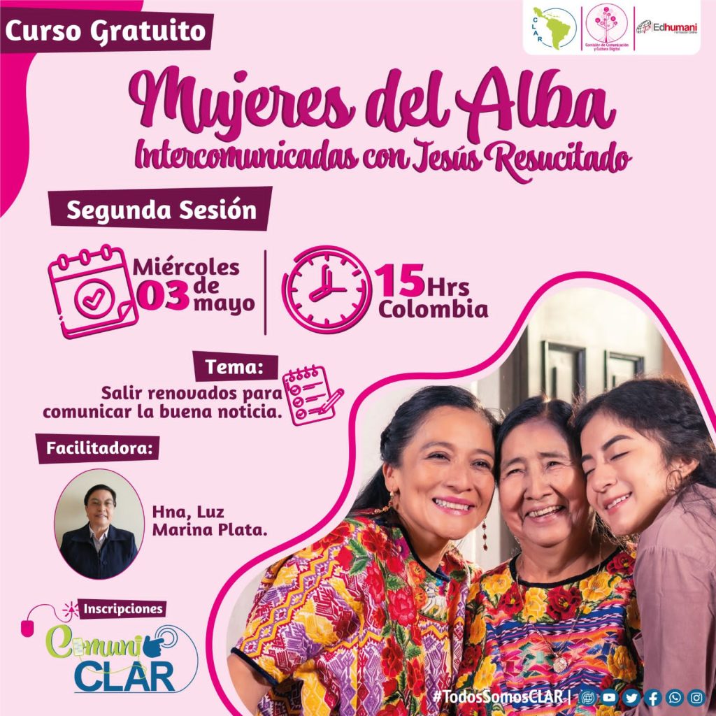 Curso Virtual Gratuito: «Mujeres Del Alba Intercomunicadas Con Jesús ...